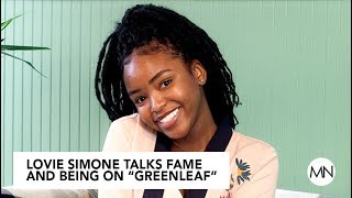 quotGreenleafquot Star Lovie Simone Talks Fame And Working With Oprah [upl. by Inohtna]