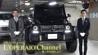 メルセデスベンツ G550 4×4スクエアード 中古車試乗インプレッション Mercedes Benz [upl. by Sakiv240]