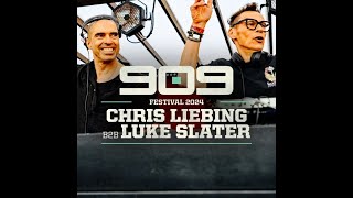 CHRIS LIEBING B2B LUKE SLATER AT 909 FESTIVAL AMSTERDAM 12062024 ONLYTEKNO COLLECTION 1100 [upl. by Ingaberg975]