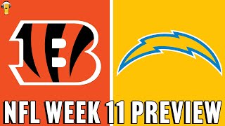 Cincinnati Bengals vs Los Angeles Chargers Prediction  NFL Week 11 Picks  111724 [upl. by Dnar680]