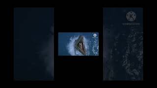 Otodus Obliquus vs Tylosaurus otodus tylosaurus shortvideo shorts prehistoricseacreatures [upl. by Jodi]