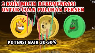 🚨2 KOIN MICIN YG PUNYA POTENSI PUM 🚨 [upl. by Dranrev]