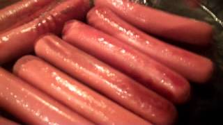 How to Grill Hotdogs Indoors Cast Iron skillet Recipe by dishwithtrish [upl. by Sioux]