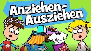 ♪ ♪ Kinderlied Kinder anziehen  Anziehen Ausziehen  Hurra Kinderlieder [upl. by Ailido]