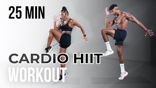 FULL BODY  CARDIO HIIT  25 MINUTES  BEGINNERS  WITHOUT EQUIPMENT [upl. by Schwinn]