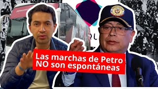 Ponemos al descubierto como se pagan las marchas de Petro [upl. by Nauqahs]