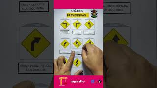 Parte 1Señales Preventivas e Informativas 🚗⚠️SeguridadVial SeñalesDeTránsito EducaciónVial [upl. by Dellora]