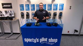 The best headsets for student pilots  Sportys Product PIREP [upl. by Nosnev]