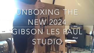 Unboxing The New Gibson Les Paul Studio 2024 [upl. by Carolynne]