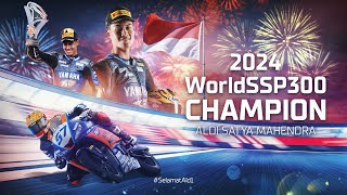 Mahendra becomes Indonesia’s first motorcycle racing World Champion 🇮🇩👑  2024 SelamatAld1 [upl. by Markus66]