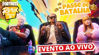 PASSE DE BATALHA  EVENTO AO VIVO FORTNITE  SNOOP DOOG EMINEM E MUITO MAIS [upl. by Aneeroc]