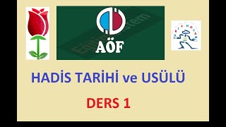 HADIS TARIHI ve USULU  UNITE 1  HADİS İLMİ TEMEL KAVRAMLARI ve ALT DALLARI [upl. by Waldron]