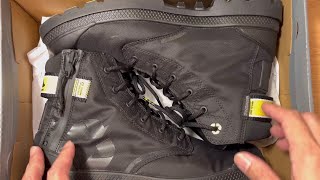 Palladium EVO LITE RCYCL WP boots  Waterproof Recycled Materials and with Zippers [upl. by Husch909]