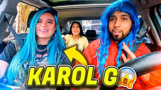 KAROL G Confiesa Todo en el Uber KarolG [upl. by Westfahl]