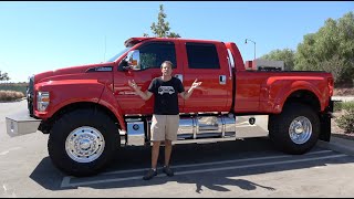 The Ford F650 Is a 150000 Super Truck [upl. by Yelahc]