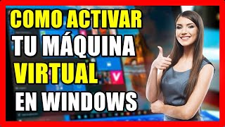 Como INSTALAR tu MAQUINA VIRTUAL en Windows 10 Súper Fácil 2022 [upl. by Yerga]