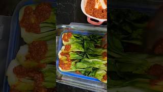 Easy Bok choy Kimchi 🔥👨🏻‍🍳🥬 [upl. by Amahs]