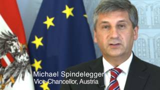 Europe and Central Asia 2011  Michael Spindelegger Austrian ViceChancellor [upl. by Enahpad791]