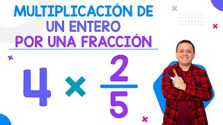 Multiplicación de un Entero por una Fracción [upl. by Salvador]