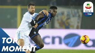 Zapata Scores After a Minute  Atalanta 10 Lazio  Top Moment  Serie A [upl. by Mitinger]