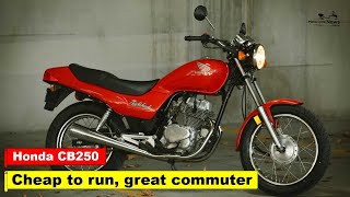 2023 Honda CB250 1992 2003 Review Cheap to run great commuter [upl. by Katusha]