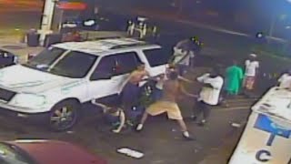 Pompano Beach gas station shooting caught on camera [upl. by Fianna]