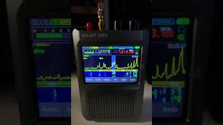 Shielded Small Loop Antenna Receiving on 40 meter HF band [upl. by Ayotol]