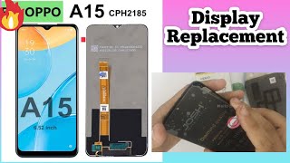 Oppo A15 display replacement  how change Oppo a15 display [upl. by Caroline]