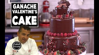 The Cake Boss makes the BEST Valentines Cake with Ganache  Welcome to Cake Ep06 [upl. by Oirevlis]