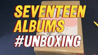 SEVENTEEN quotSector 17 Compact Verquot quotAttacca Jeonghan carverquot quotFTS Wonwoo carverquot UNBOXING [upl. by Danzig]