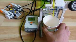 LEGO Mindstorms NXT 20 Liquid Dispenser [upl. by Stortz]