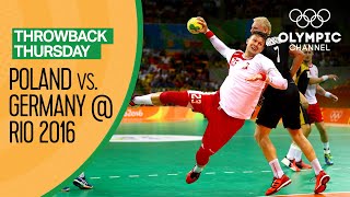 Poland vs Germany  Full Mens Handball Bronze Medal Match  Throwback Thursday [upl. by Pippas806]