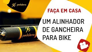 Como fazer um alinhador de gancheira de bike caseiro Pedaleria [upl. by Dupre]