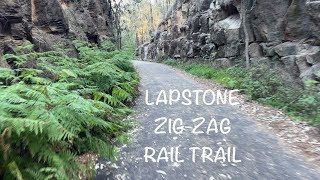 Lapstone Zigzag Rail Trail TrailTrax [upl. by Irtimd]