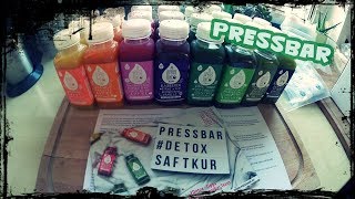 Ausprobiert 3 Tage Saftfasten︱Pressbar︱Detox︱ Saftkur [upl. by Llerrud]