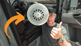 How to FIX Your Blower Motor Sprinter Van 20072018 [upl. by Oninotna]