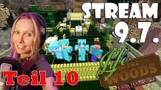 LIFE IN THE WOODS Minecraft  Stream vom 9717 Das China Restaurant 10 Facecam deutsch [upl. by Cornelle]