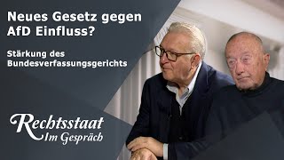 Neues Gesetz gegen AfD Einfluss Stärkung des Bundesverfassungsgerichts [upl. by Kreager985]