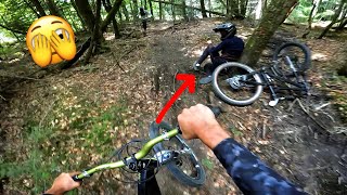 Je découvre le bikepark de Bernex [upl. by Melodie641]