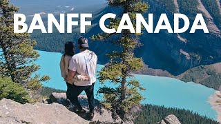 Exploring Downtown Banff and Hiking Canadas Majestic Trails  A Tranquil Silent Vlog [upl. by Udale]