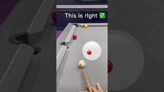 How to correctly pot down the rail 🎱✅ tutorial pool sports shorts billiards 8ballpool tips [upl. by Lesde]