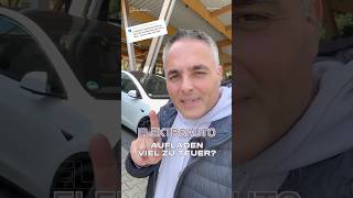 Elektroauto ohne PVAnlage taugt nicht 🤯 Tesla Elektroauto YouTubeCreatorCommunity [upl. by Aimerej23]