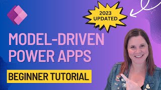 Power Apps ModelDriven Apps Tutorial for Complete Beginners 2023 UPDATED [upl. by Leahcimnoj]