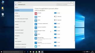 Désactiver la localisation sur windows 10 [upl. by Assirhc]