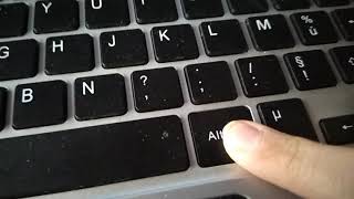 Comment faire un arobase sur clavier AZERTY [upl. by Desimone]