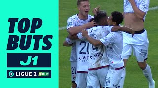 Top buts 1ère journée  Ligue 2 BKT  20232024 [upl. by Ardnasak]