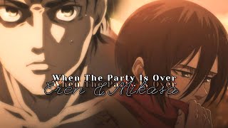 Eren amp Mikasa AMV 4x09 quotTatakaequot [upl. by Truelove]