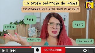 Comparativos y superlativos en inglés explicado de manera dinámicavisual y fácil [upl. by Bandler]