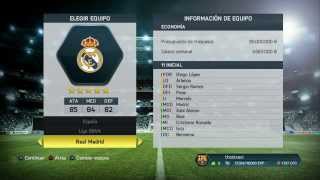 FIFA 14  Modo carrera manager en PS4 ¿Objetivo quotLa décimaquot Ep1 [upl. by Cristine255]