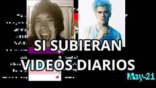 Si HolaSoyGerman y JuegaGerman subieran videos diarios 2013  2021 [upl. by Vanthe591]